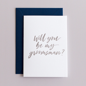Will You Be My Groomsman? - Terrace Press