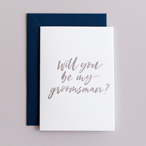 Will You Be My Groomsman? - Terrace Press