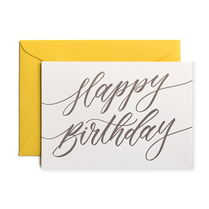 Happy Birthday - Terrace Press