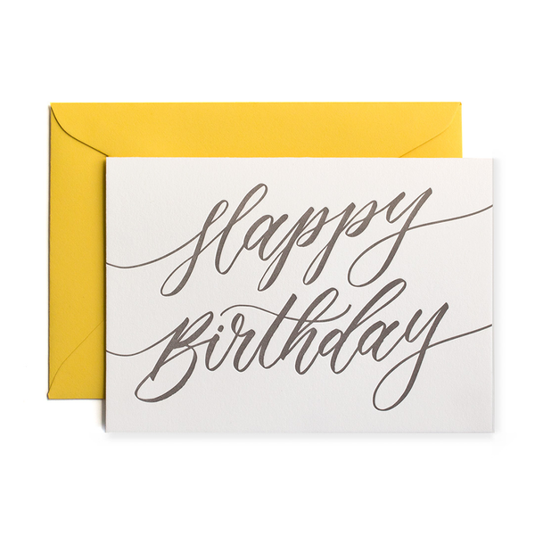 Happy Birthday - Terrace Press