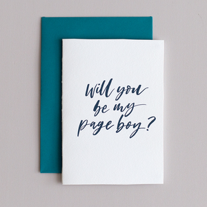 Will You Be My Page Boy? - Terrace Press