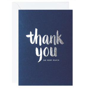 Thank You So Very Much – Navy - Terrace Press